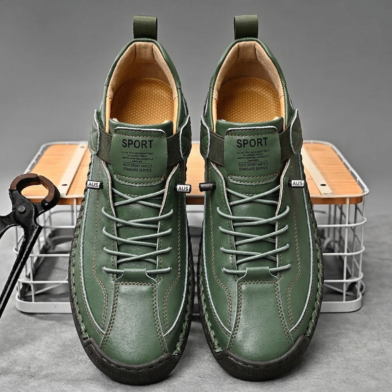Calder Handcrafted Leather Trainer