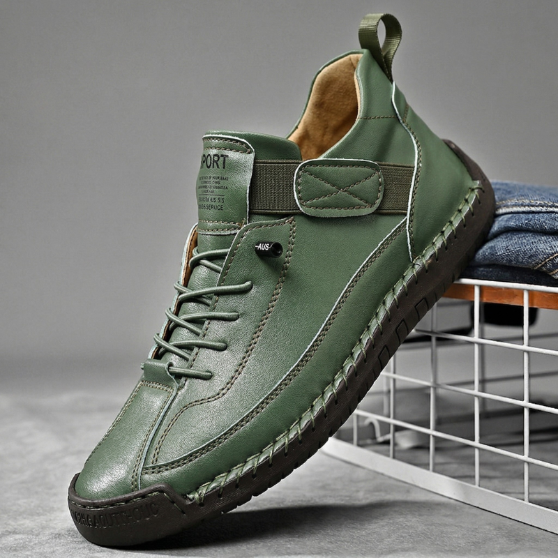 Calder Handcrafted Leather Trainer