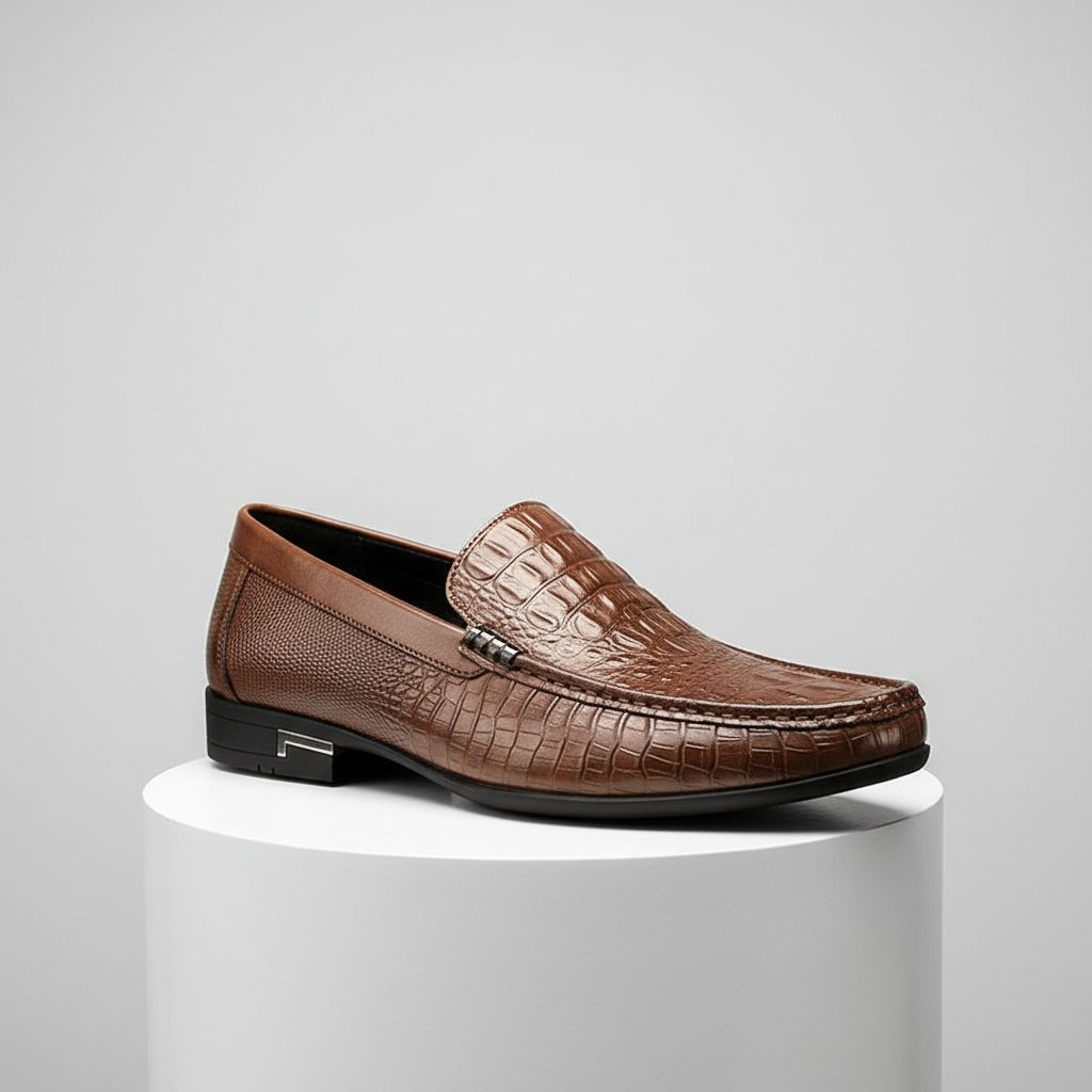 ASHFORD LEATHER LOAFERS
