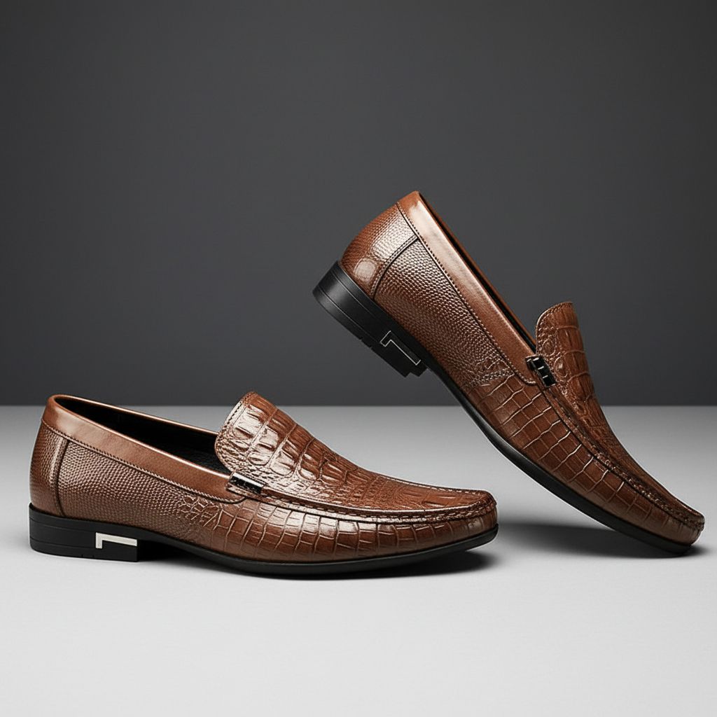 ASHFORD LEATHER LOAFERS