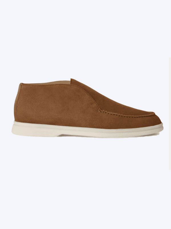 Men's Elegance Oryzonwear Suede Loafer Caramel