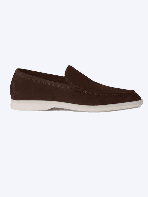Oryzonwear Men's Brown Loafer Moccasin