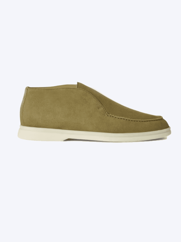Men's Elegance Oryzonwear Olive Suede Loafer