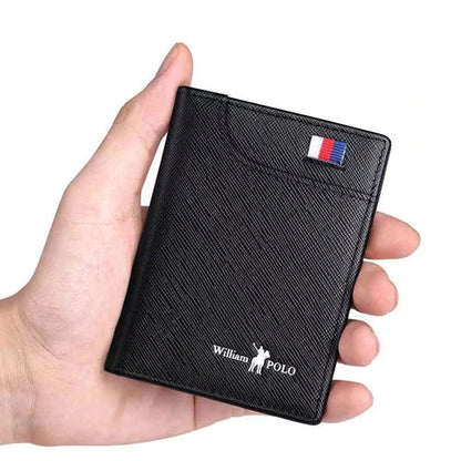 Willian Polo Slim Leather Wallet