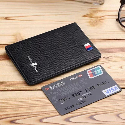Willian Polo Slim Leather Wallet