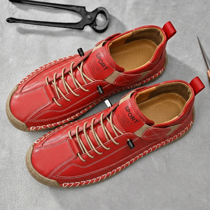 Calder Handcrafted Leather Trainer