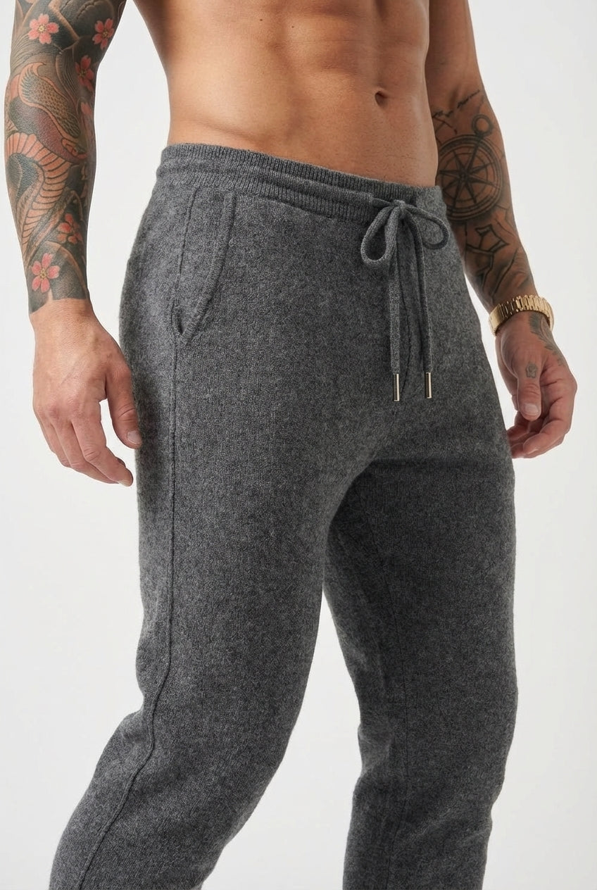 Cloud Merino Pants - Dark Grey