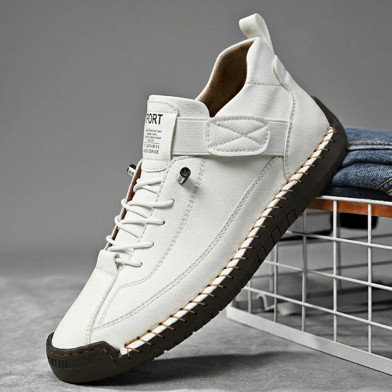 Calder Handcrafted Leather Trainer